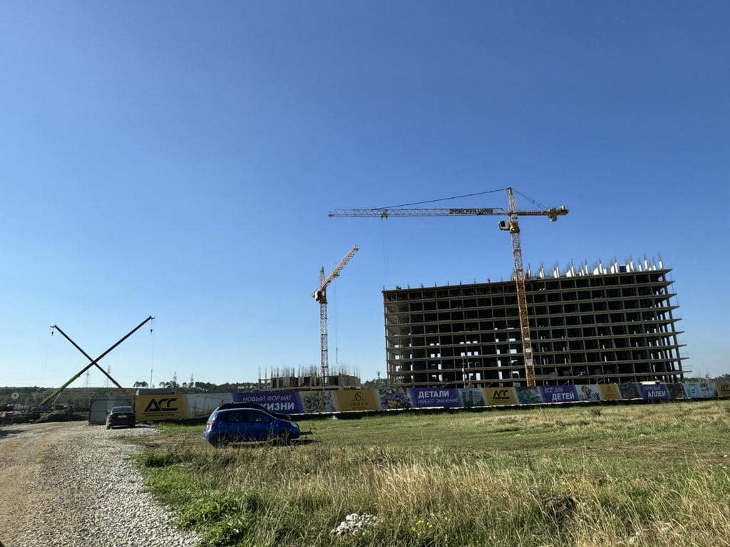 Ход строительства ЖК Крокус, 2024 Октябрь