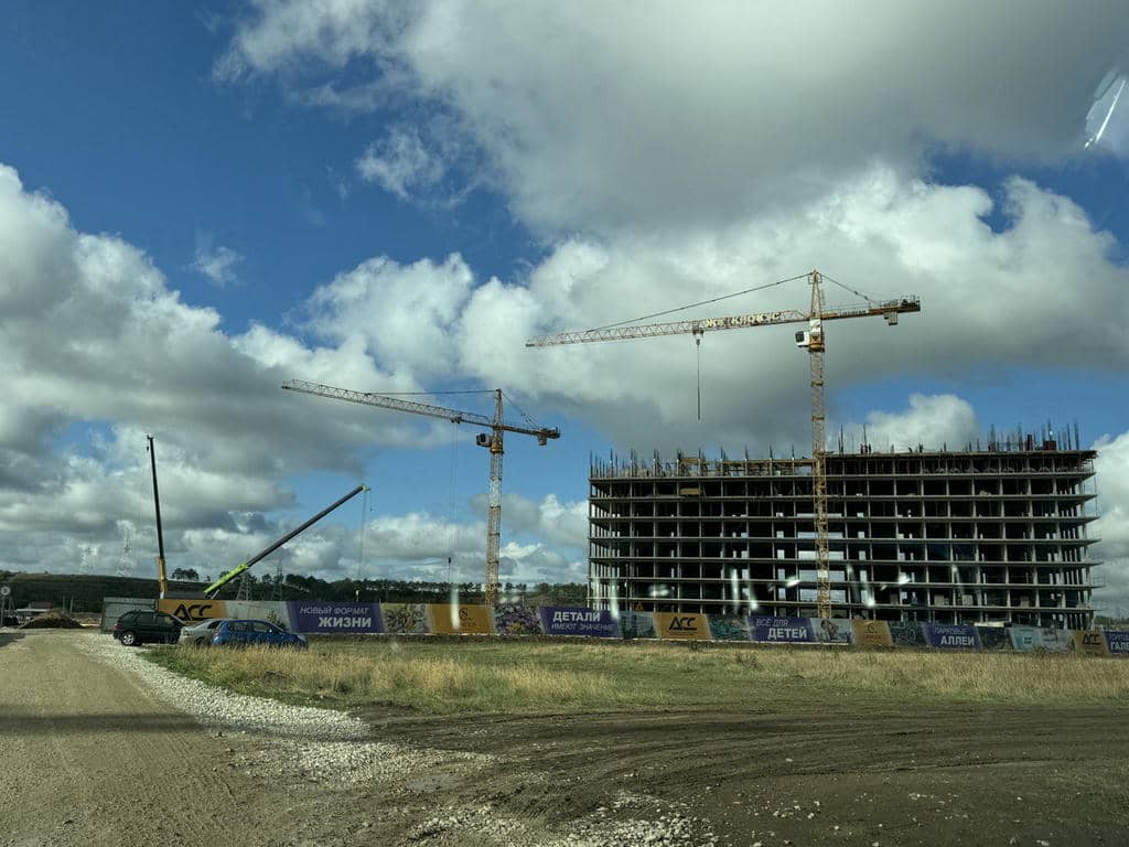 Ход строительства ЖК Крокус, 2024 сентябрь