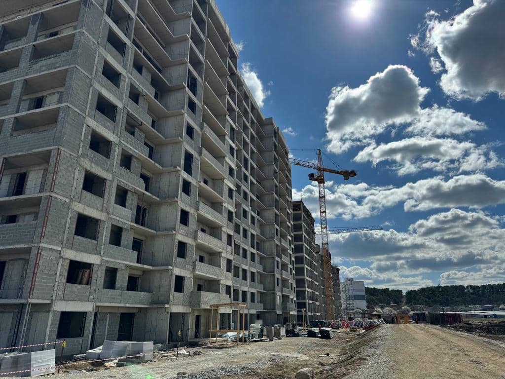 Ход строительства ЖК Крокус, 2025 Март