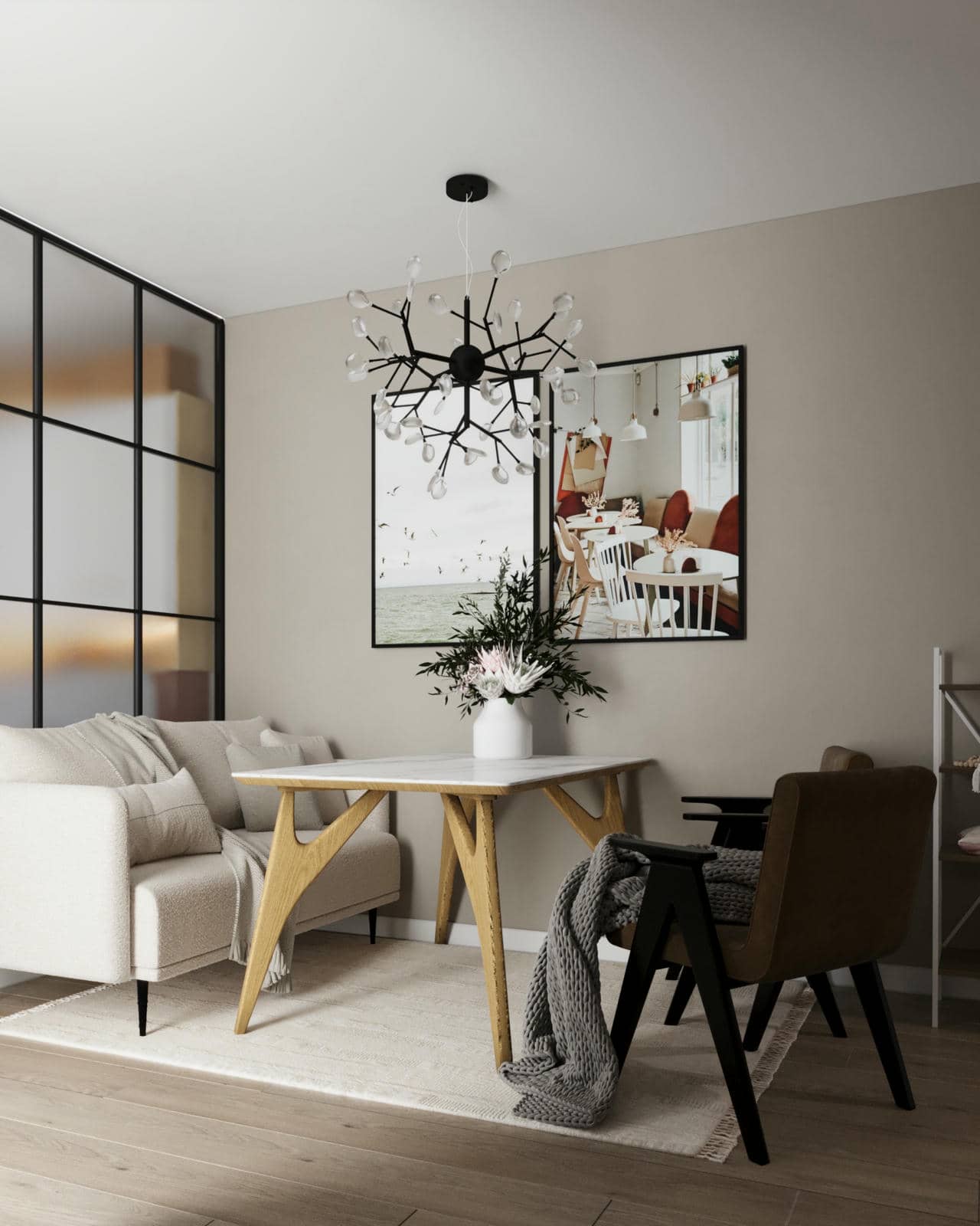 Студия, 36,86 м², Вариант 2