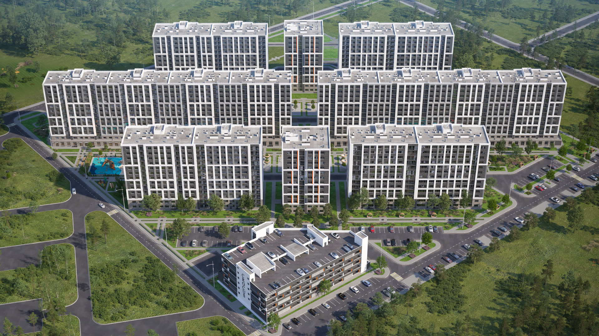 Дворовая территория