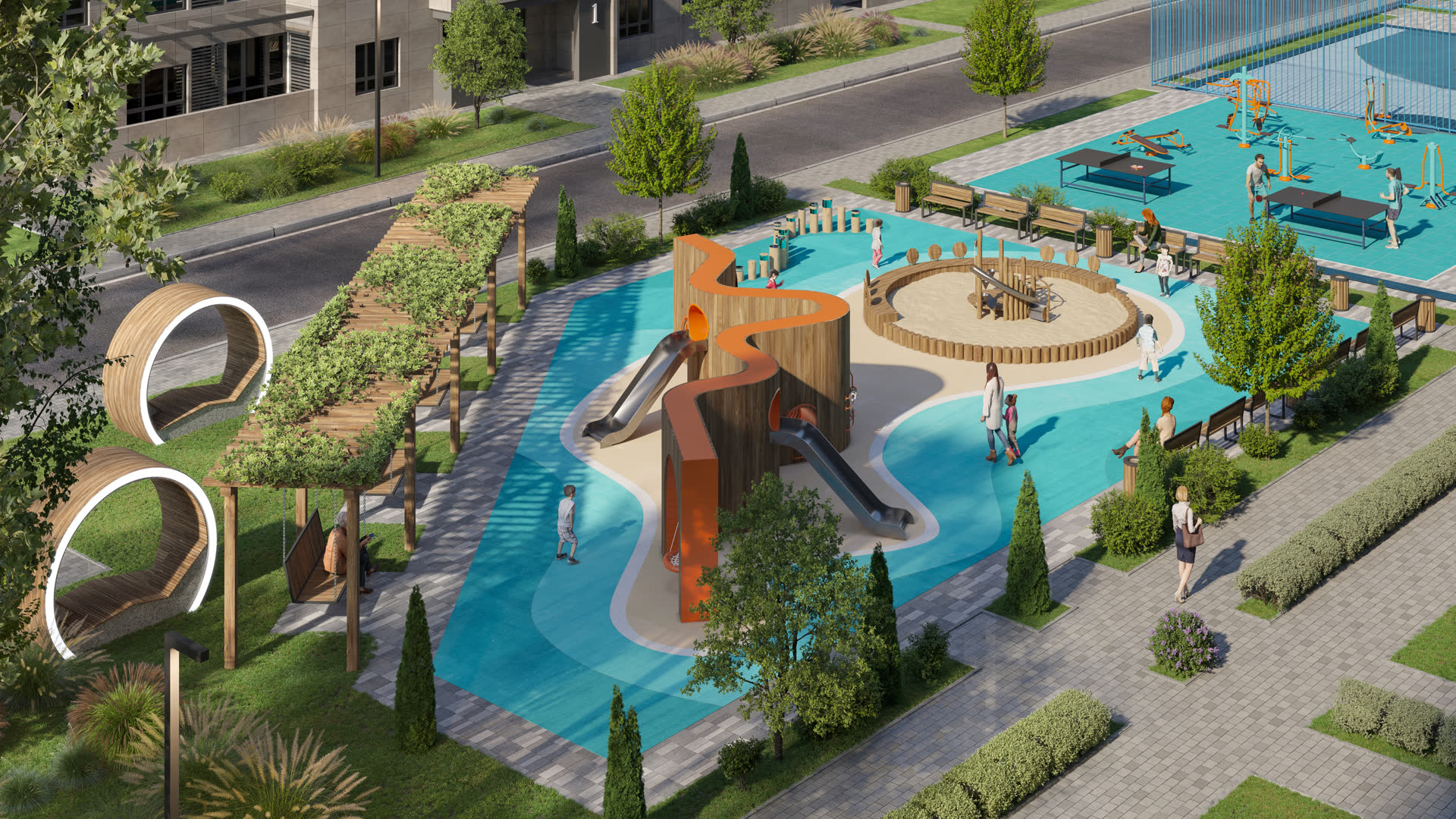 Вид из окна